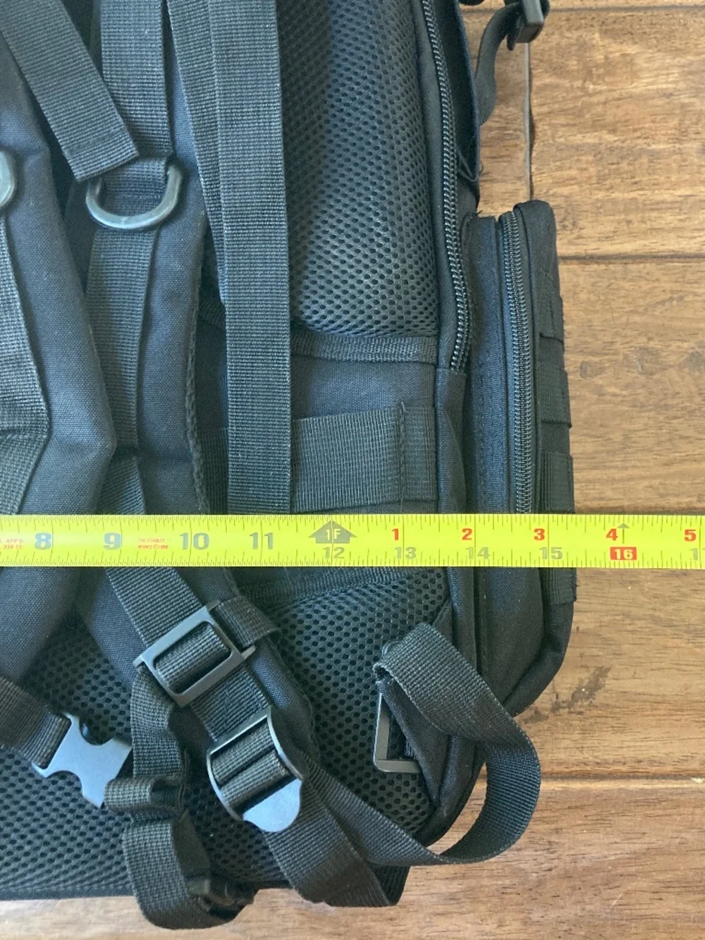 Sager Creek Baby Backpack Diaper Bag for Men FDE Black Tactical Molle